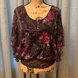 Free people lacy top